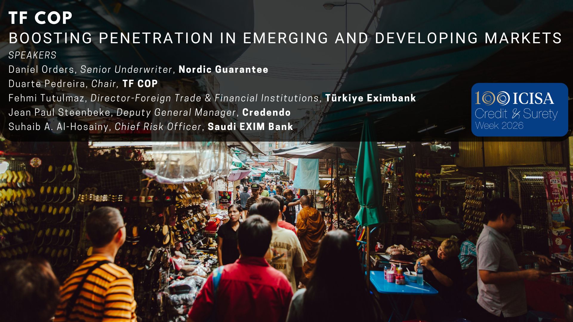 Credit and surety week 2026 – Boosting insurance and closing the financing gap