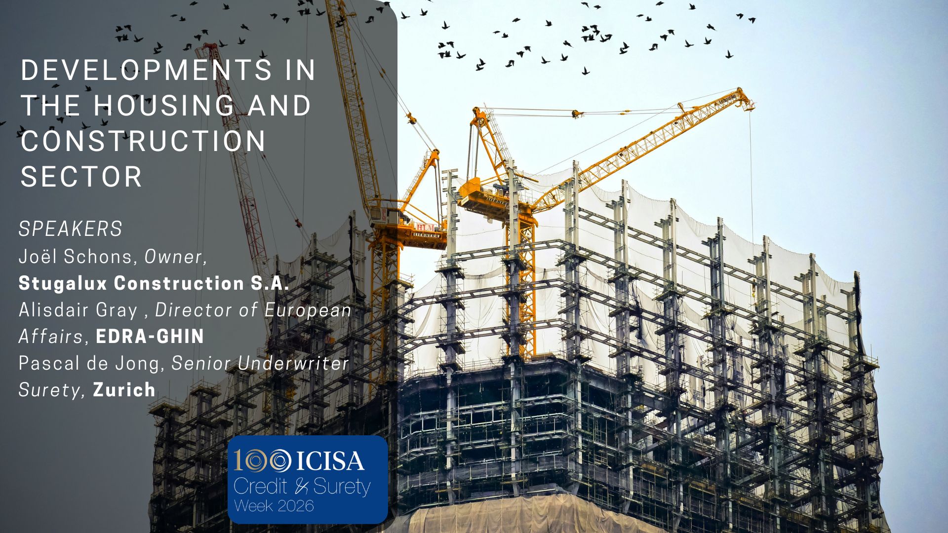 Credit & Surety Week 2026 – Developments in the Housing and Construction Sector