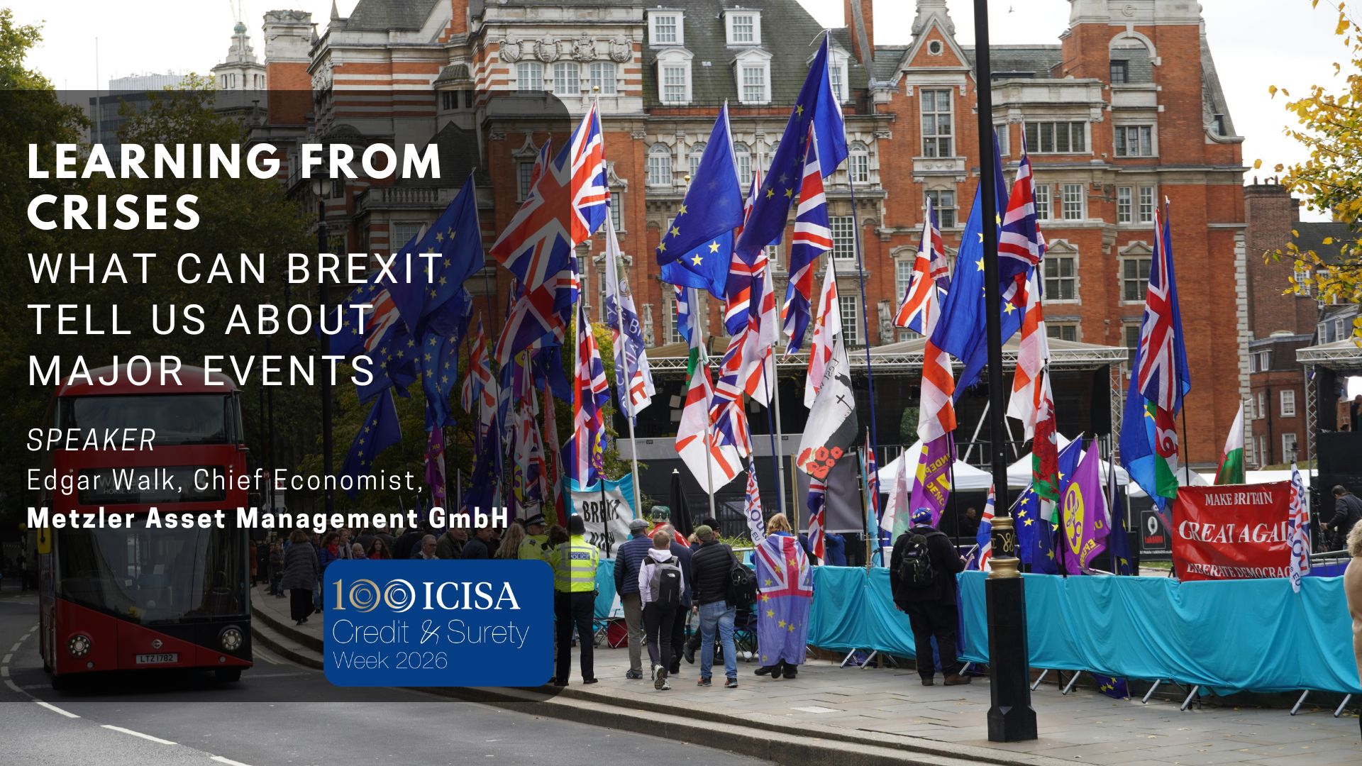 Credit & Surety Week 2026 – Learning from crises – what can Brexit tell us about major events